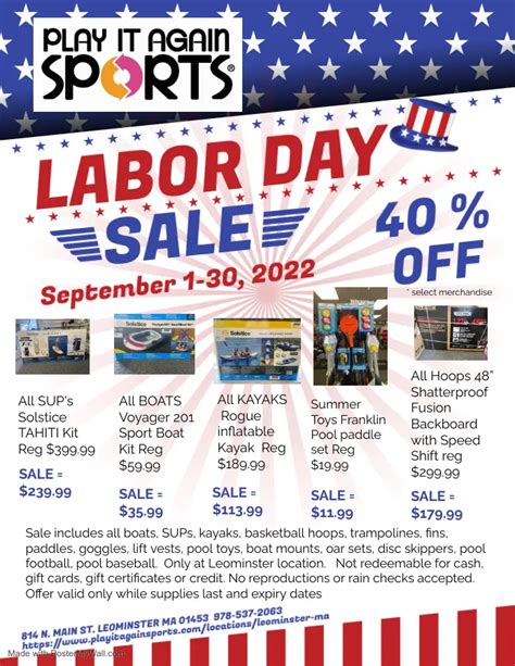 <strong>Play It Again Sports</strong> in Novi is where you can buy, sell, and trade used <strong>sports</strong> and fitness equipment all day every day. . Play it again sports leominster